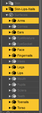 daz3d skin lips nails