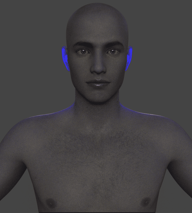 daz3d subsurface scattering change color
