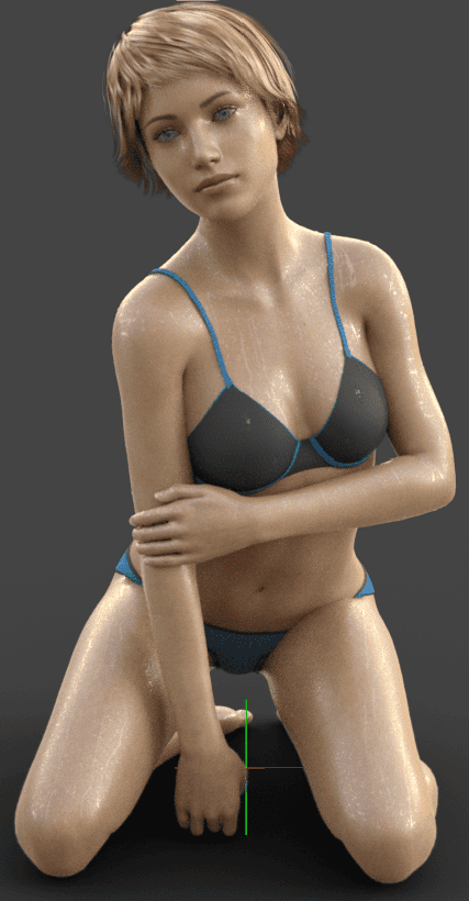 daz3d wet skin tutorial