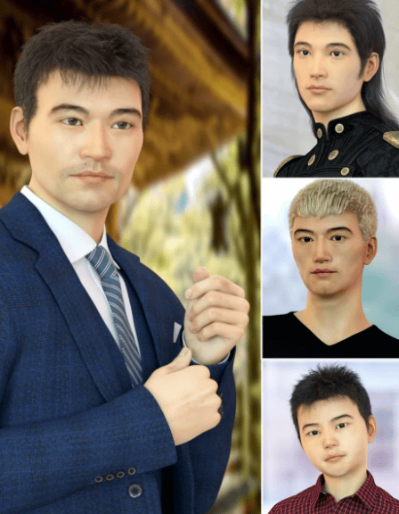 east asian daz3d male genesis