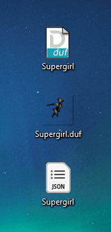 exported daz files for blender