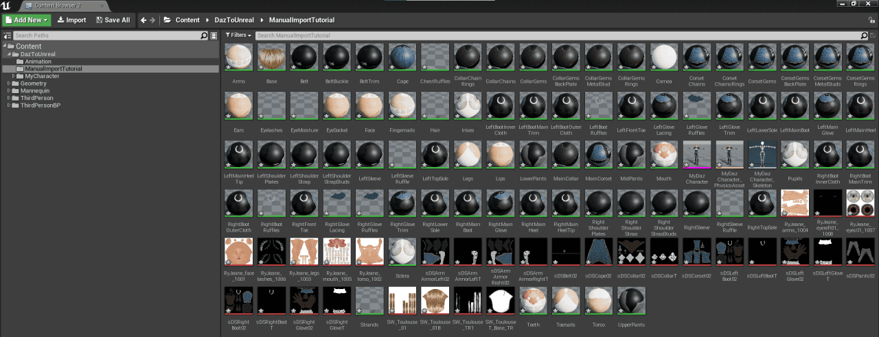 fbx daz import content