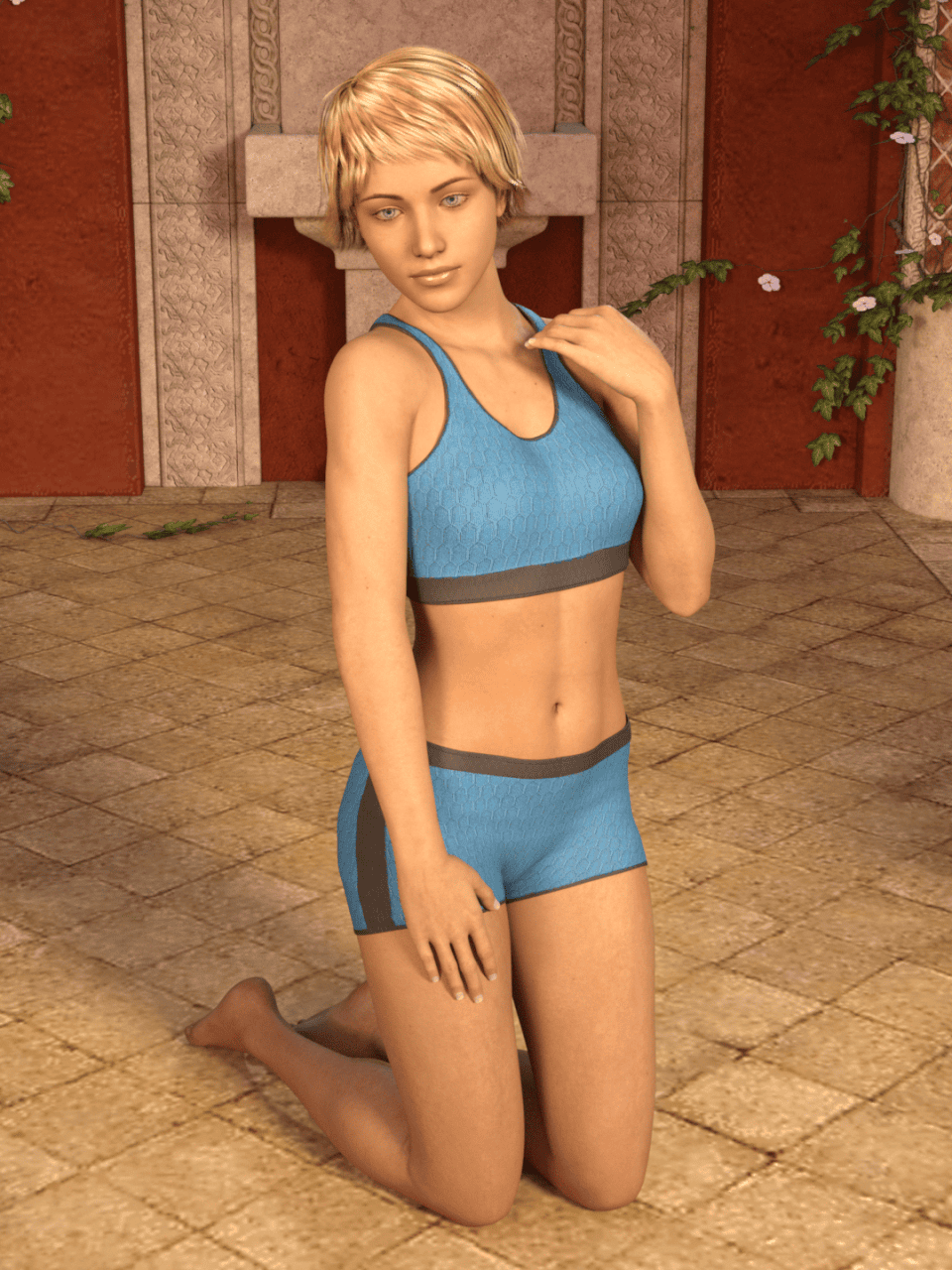 final daz3d iray lighting tutorial scene