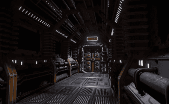 free daz sci fi corridor environment