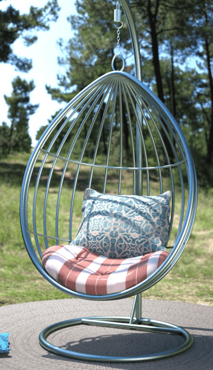 hanging chair 3d asset