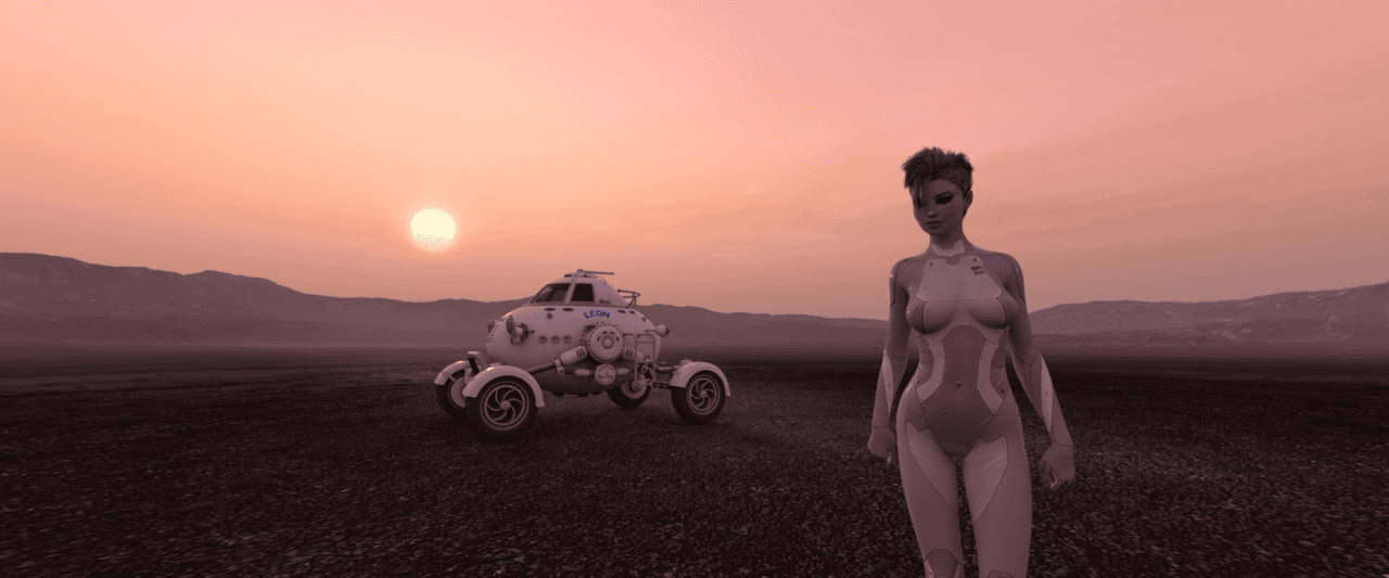 hdri hazy sunsets and desert daz product