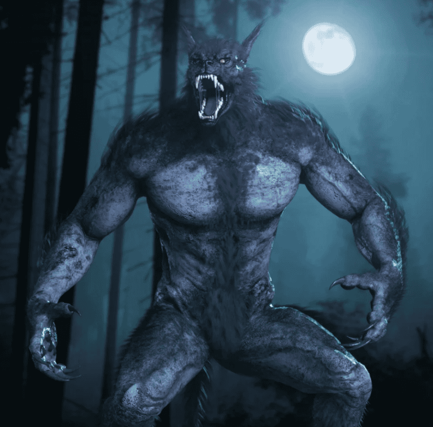 hh werewolf 3d model
