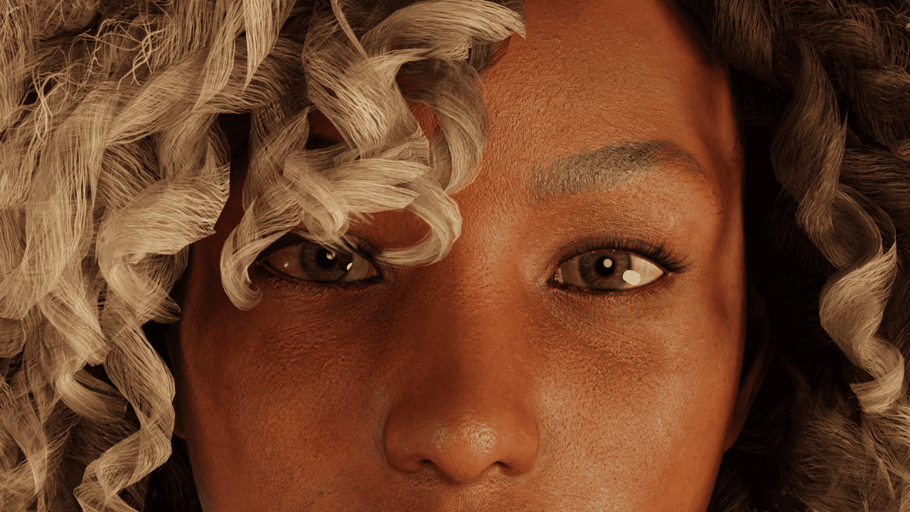 blender render result eyes changes lashes sclera after Daz to Blender Bridge export