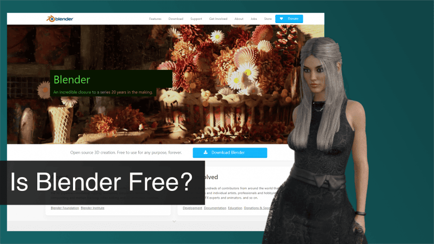Is Blender free