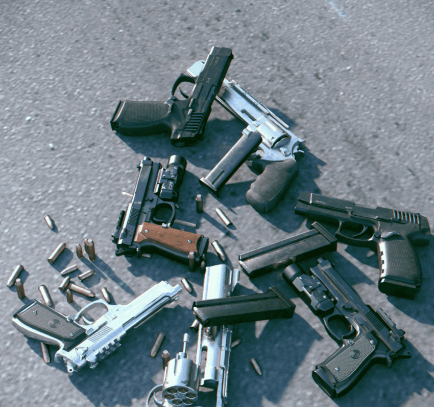 kill zombie 3d pistols