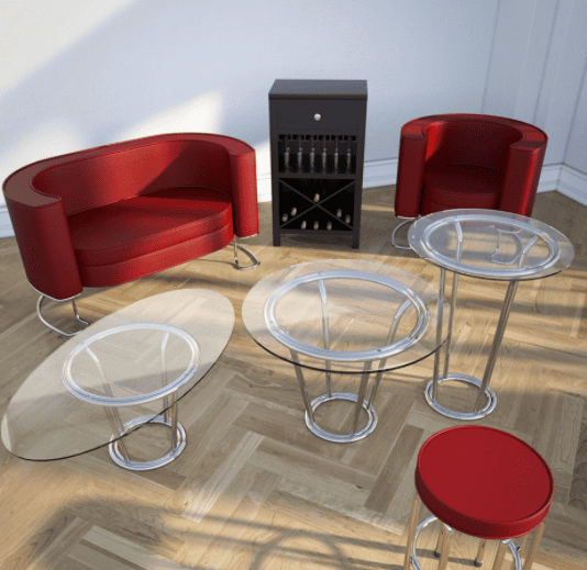 lounge daz 3d models