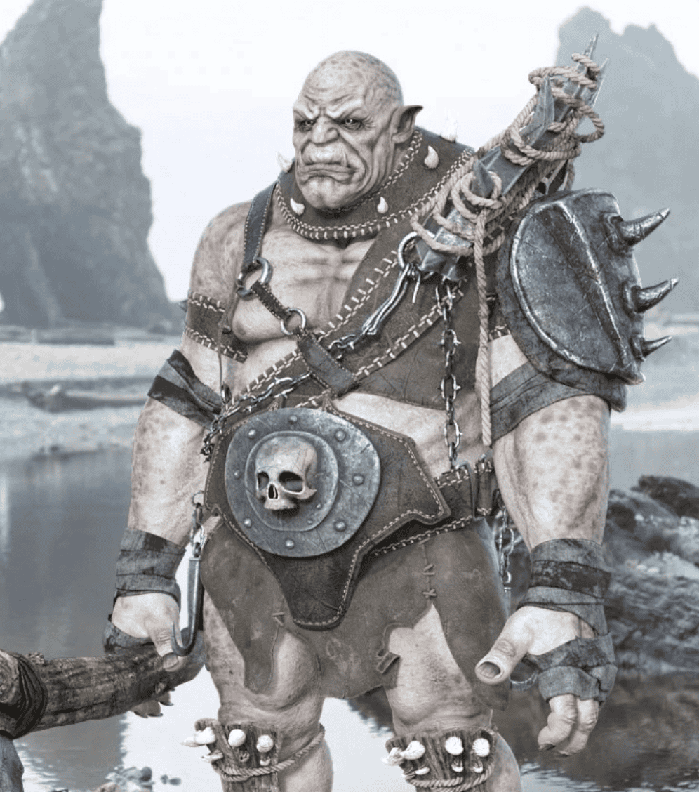 ogre armor 3d model