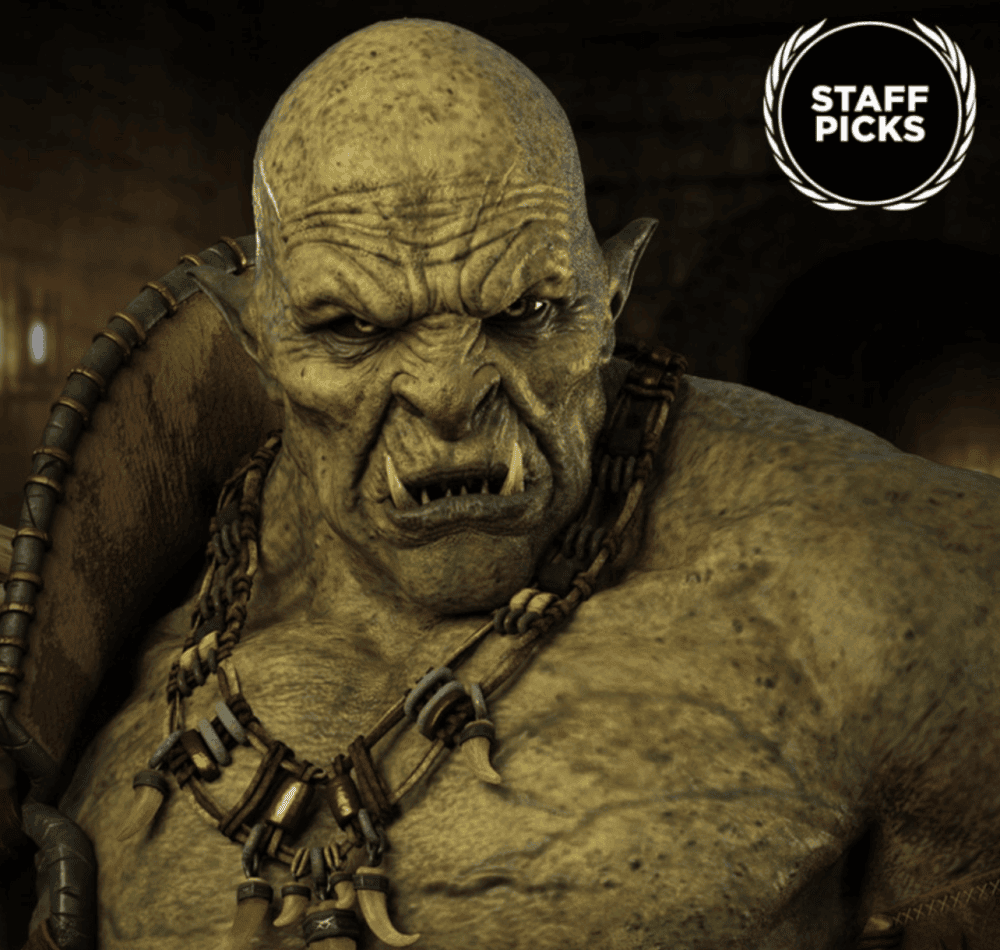 orc hd daz 3d model