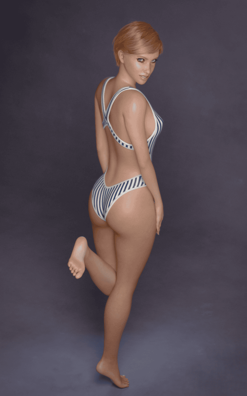 La femme pro for poser