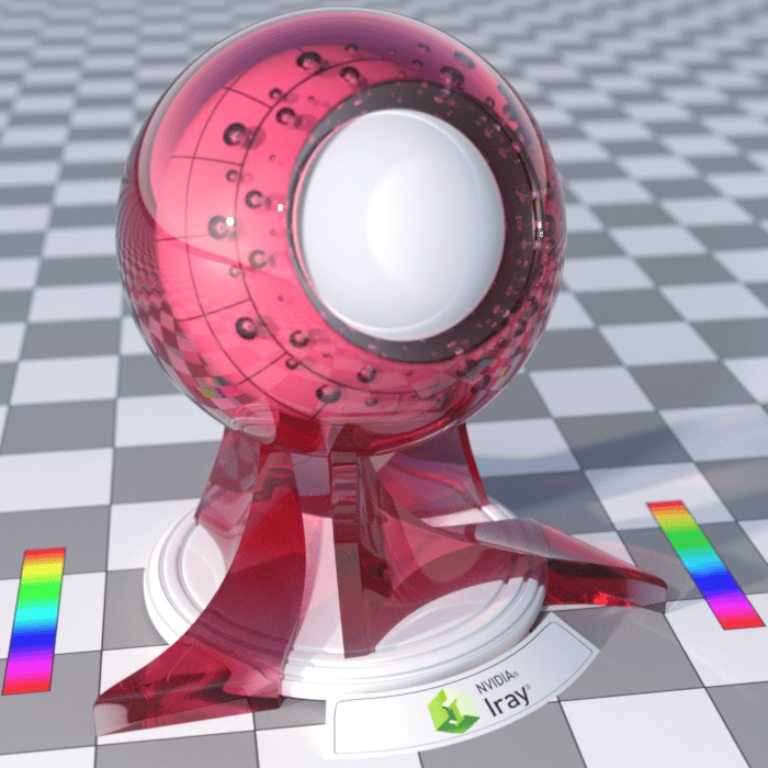 example of caustic sampler activated