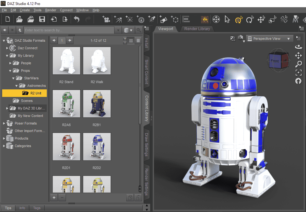 renderosity file inside daz studio