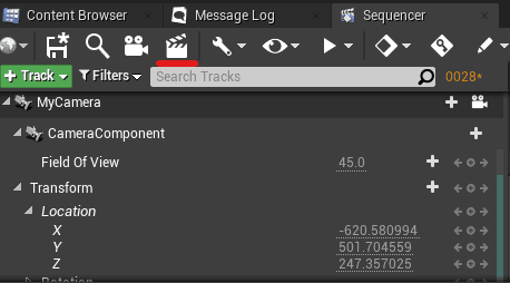 sequencer window render icon