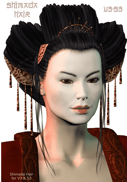 free daz hair shimada