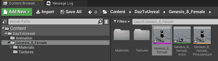 skeletal mesh inside ue4