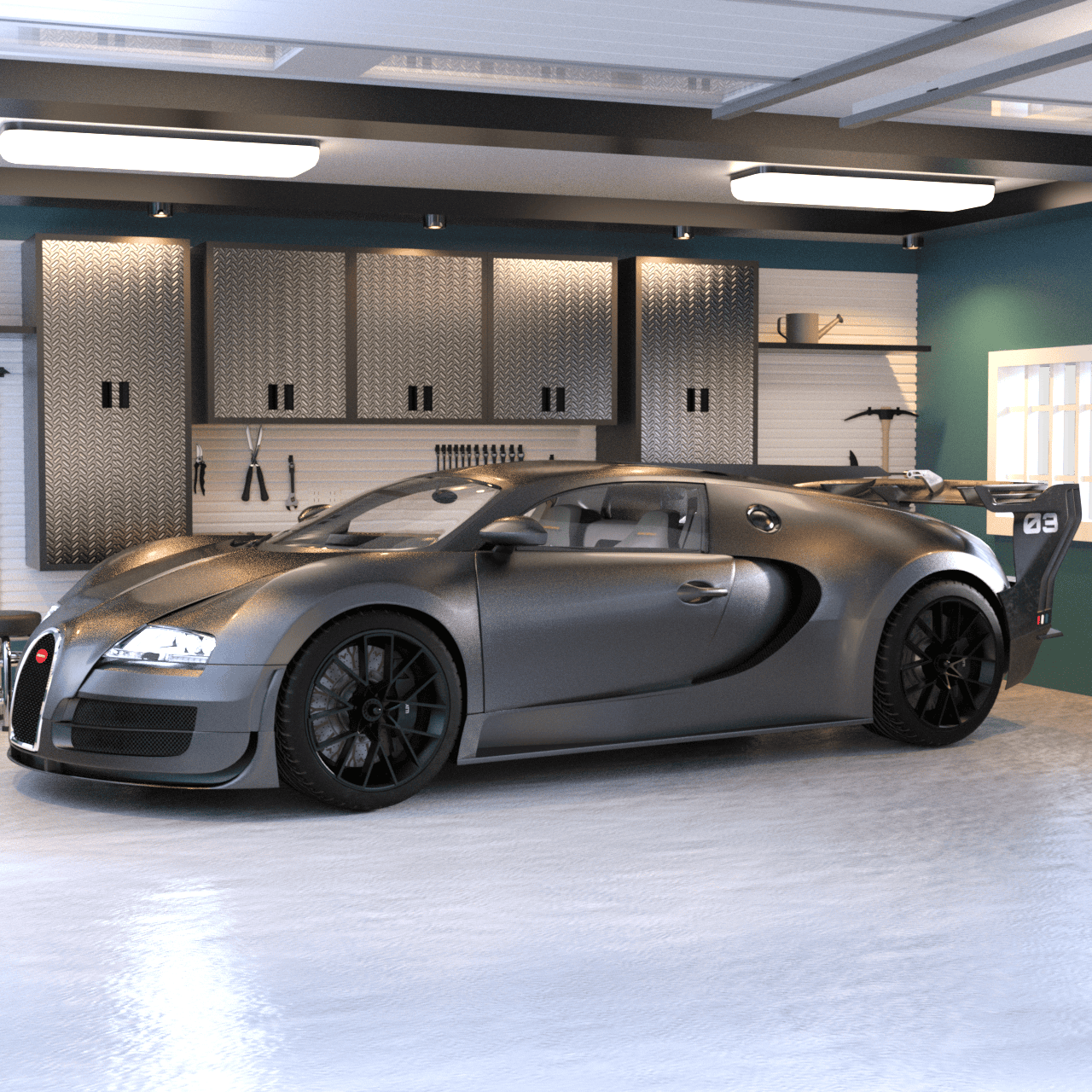 Limousine 3d car model