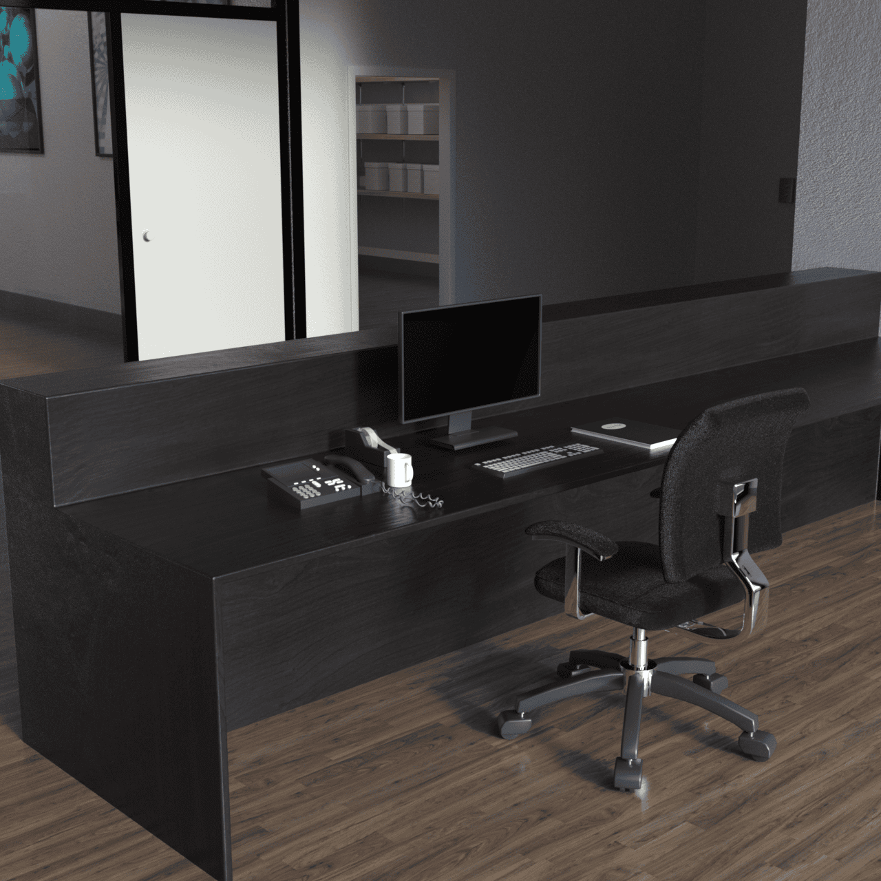 3d models of a reception