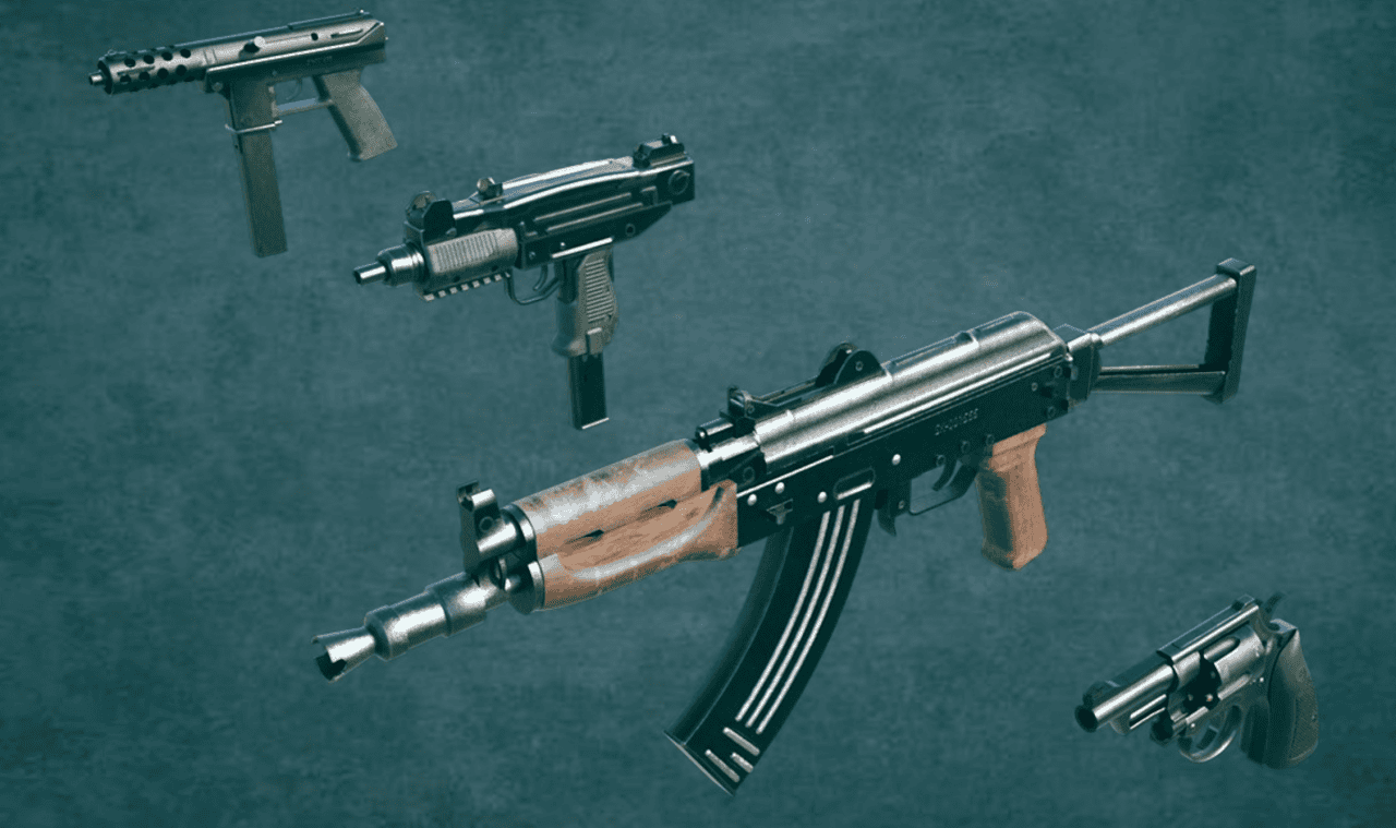 superior 3d model weapons