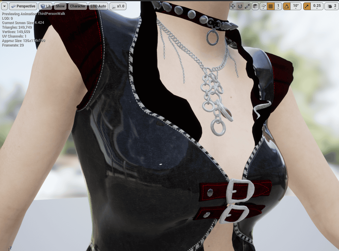 top material modified