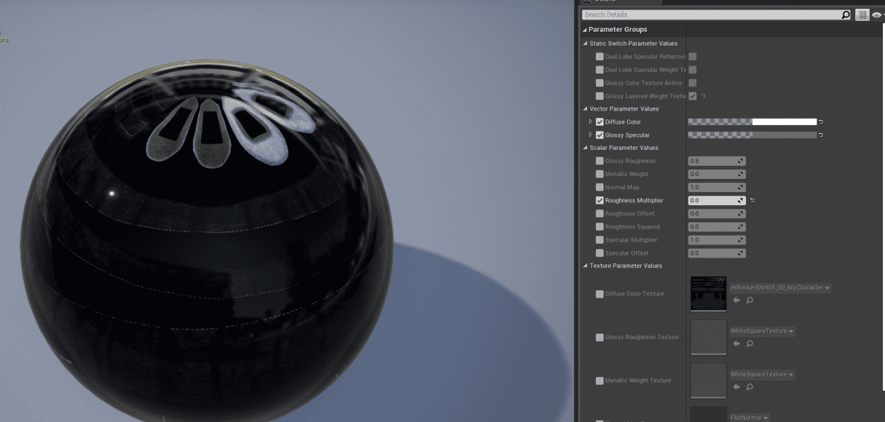 top vest material i selected to be edited
