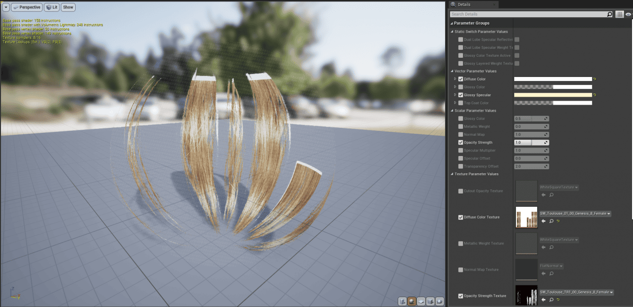 ue4 material window