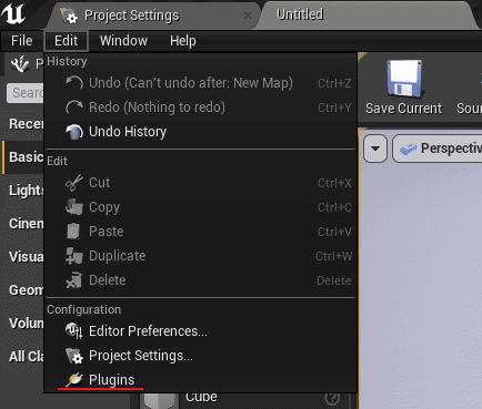 ue4 plugin section