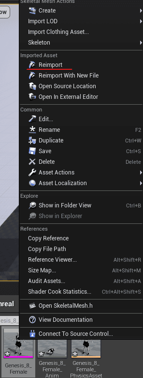 ue4 reimport settings