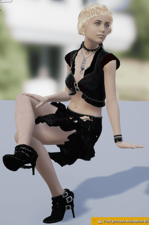 unreal engine pose edited