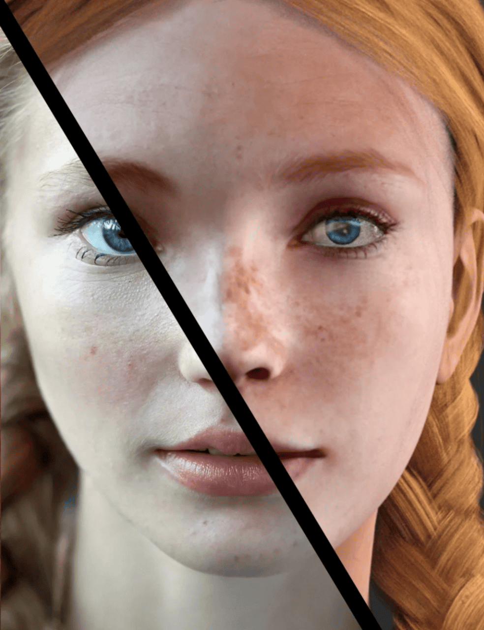 2d to 3d face in daz studiousing face transfer