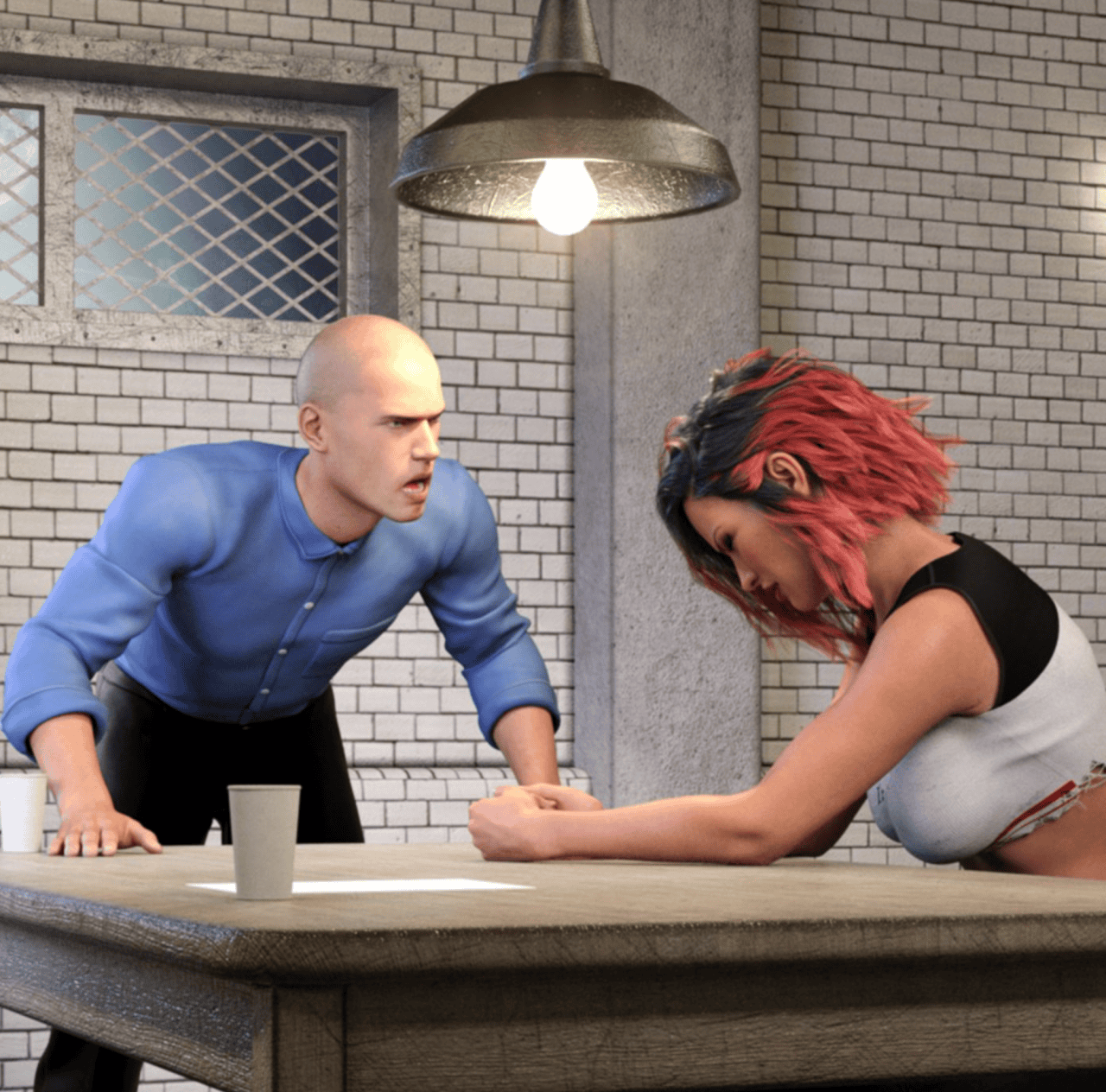 z questioning room bundle daz3d